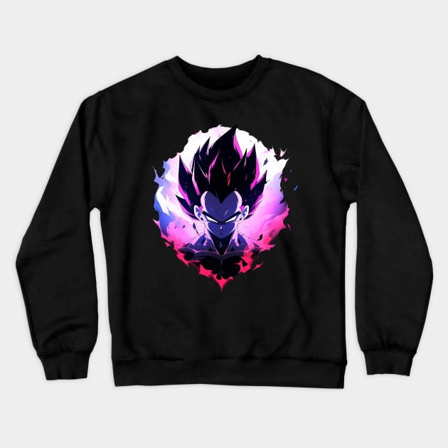 vegeta Crewneck Sweatshirt by fancy ghost